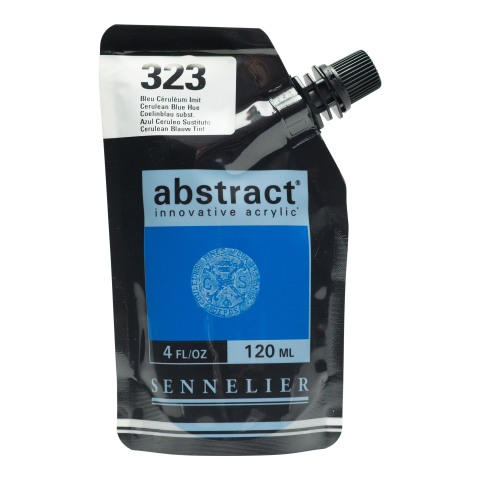 Sennelier Acrylic Paint Abstract Soft Pack 120 ml, cerulean blue subst. (323)