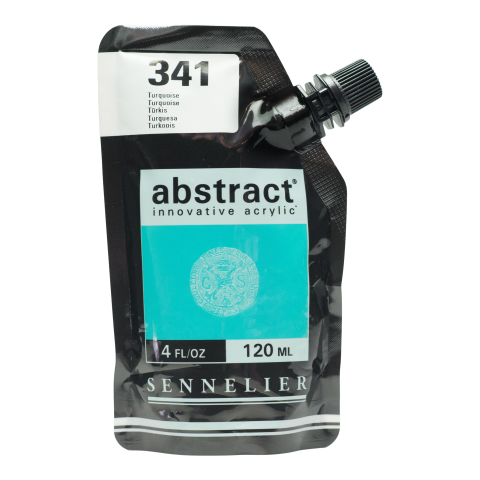 Sennelier Pintura Acrílica Abstracta Soft-Pack 120 ml, Turquesa (341)