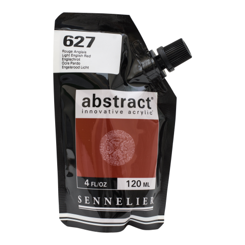 Sennelier Acrylfarbe Abstract Soft-Pack 120 ml, Englischrot (627)