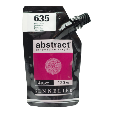 Sennelier Acrylfarbe Abstract Soft-Pack 120 ml, Karminrot (635)