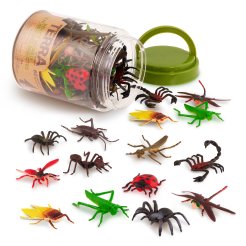 Terra, animales en una lata 60 piezas, hasta aprox. 6 cm, insectos