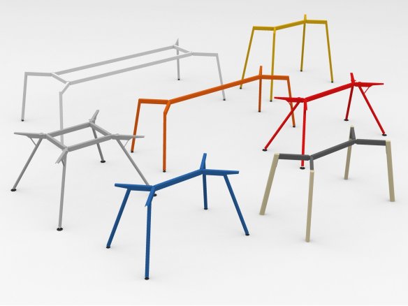 Modulor Tisch-System Y2, farbig