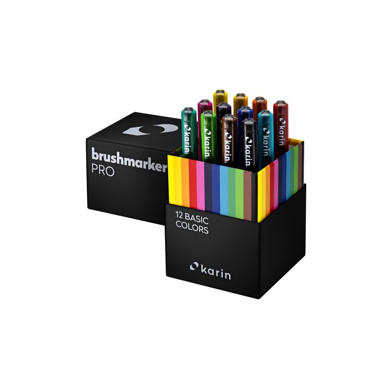 Karin Brushmarker Pro, 12er-Set