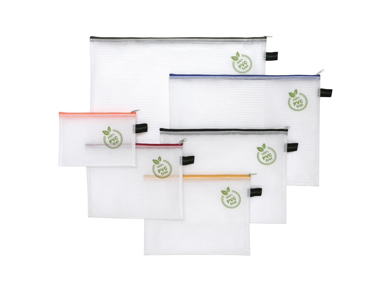 Buy Zipper bag transparent set online at Modulor
