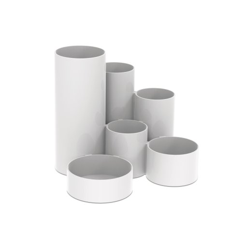 Multiköcher 6 Röhren, Polystyrol, weiß