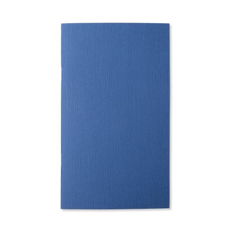 Notiz- und Skizzenheft Tsumugi 90 g/m², 110 x 190, 12 Blatt/24 Seiten, ultramarin