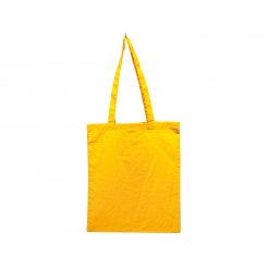 Westford Mill cotton bag, "juta bag ca. 380 x 420 mm, manici lunghi, giallo