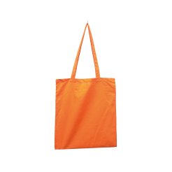 Westford Mill Baumwolltasche, ''Jutebeutel'', ca. 380 x 420 mm, lange Henkel, orange