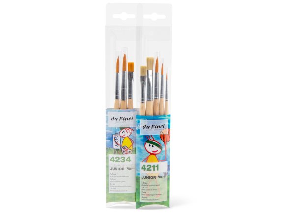 Da Vinci Schulpinsel Junior Synthetics, Set