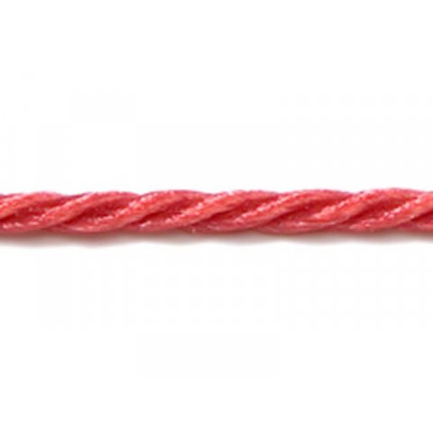Cuerda de poliamida, retorcida s = 1,3 mm, l = 100 m, rojo