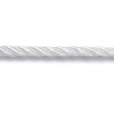Polyamide cord, twisted th = 2.0 mm, l = 100 m, white