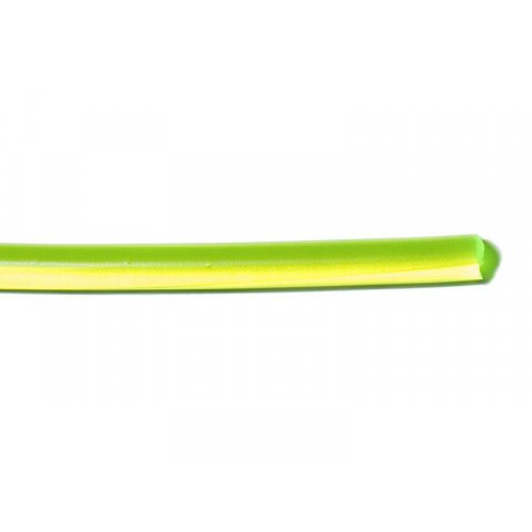 Soft-PVC neon round cord, coloured ø 4.0 mm, yellow-green