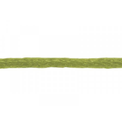 Cotton cord, waxed ø 1 mm, l = 6 m, light green
