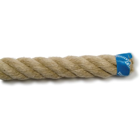 Hemp rope, twisted ø 16.0 mm, natural