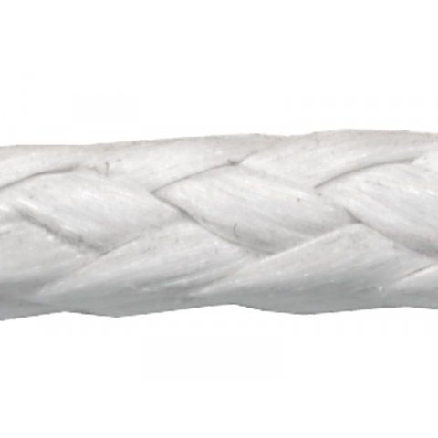 Dyneema braided rope, low elongation ø 4.0 mm, grey