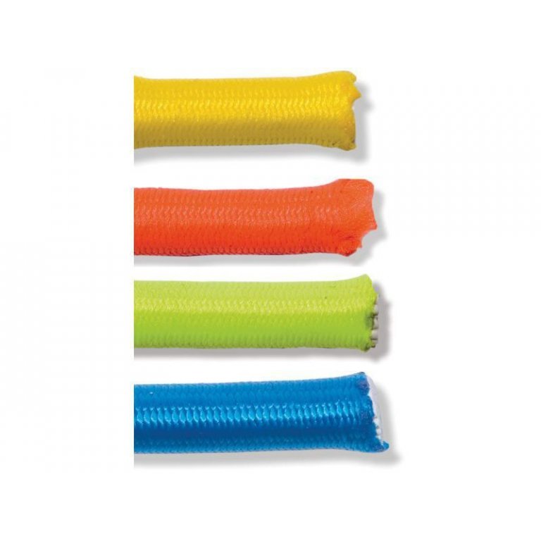 Fune di gomma rivestita in poliestere, monocolore