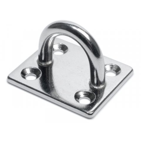 Augplatte 40,0 x 35,0 mm, Edelstahl