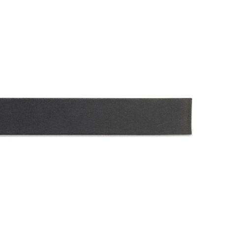 Full-grain leather straps, coloured cowhide, w = 19 mm, l = 1.2 m, black