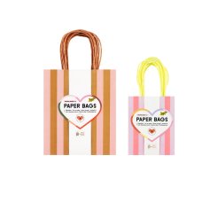 Papiertüten, Streifen