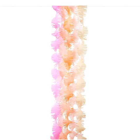 Krepp-Girlande gedreht 7 St., je 3 m, b = 17,5 cm, FSC Mix, rosa(Blossom)