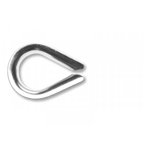Guardacabos 6.0 x 38.0 x 14.0 mm, stainless steel, 2 units