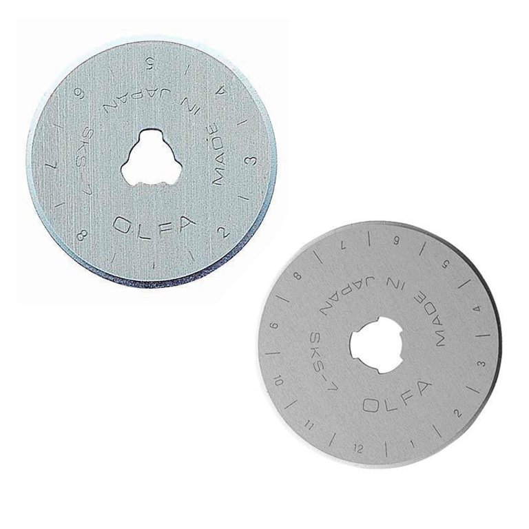 Olfa Ersatzklingen für Rotarycutter Normalschnitt