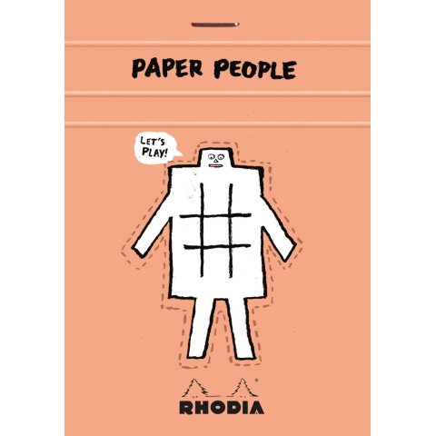 Rhodia Blocco per scrittura, collezione 90° compleanno 80 g/m², 82 x 115 mm, a scacchiera, 80 fogli/160 pagine