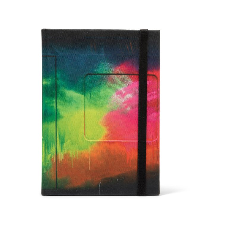 Montana Splash notebook, linen hardcover