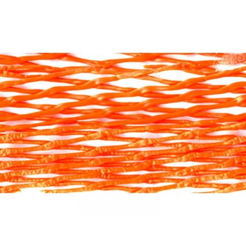 Tubo malla de polietileno, de color ø 6 - 17, naranja