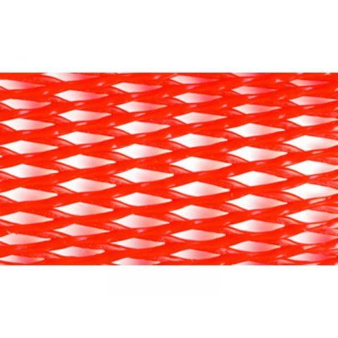 Tubo malla de polietileno, de color ø 50 - 100, rojo