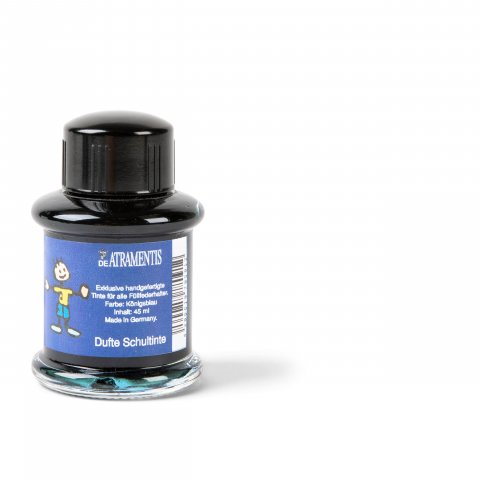 De Atramentis fragrance inks 45 ml, ink glass, school-ink, kings-blue