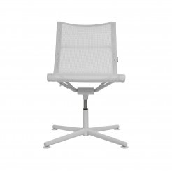 Wagner D1 swivel chair, office 420-520x500x930mm, w/o. arm rests, sliders, white
