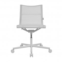 Wagner D1 swivel chair, office 420-520x500x930mm, w/o. arm rests, white
