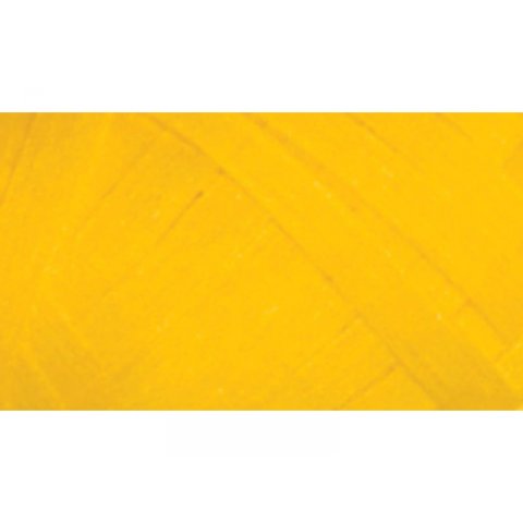 Kräuselband Baumwolle, matt b = 5 mm, l = 10 m, gelb