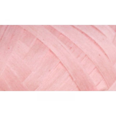 Kräuselband Baumwolle, matt b = 5 mm, l = 10 m, rosa