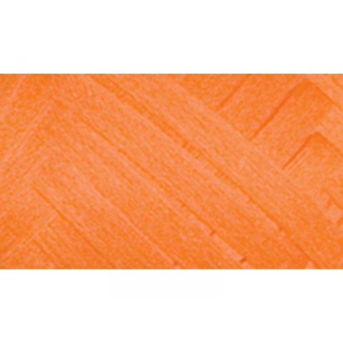Kräuselband Baumwolle, matt b = 5 mm, l = 10 m, orange