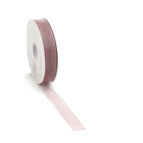 Organza ribbon, coloured w=15 mm, l=50 m, purple