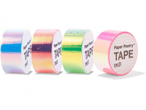 Paper Poetry Mirror Rainbow tape