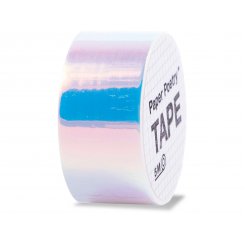 Adhesive Tape Paper Poetry Mirror Rainbow Tape b = 19 mm, l = 5 m, white (32.11)