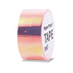 Adhesive Tape Paper Poetry Mirror Rainbow Tape b = 19 mm, l = 5 m, orange (32.12)