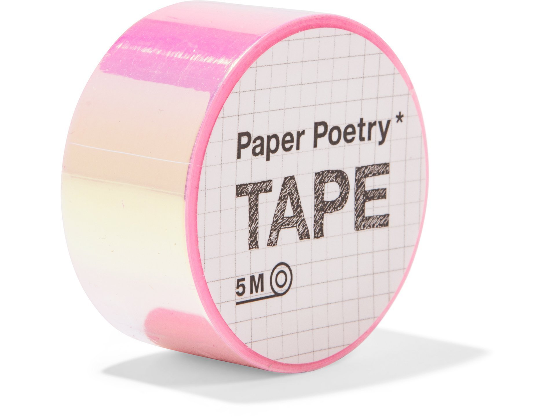 Paper Poetry Tape Sterne rot-gold 1,5cm 10m
