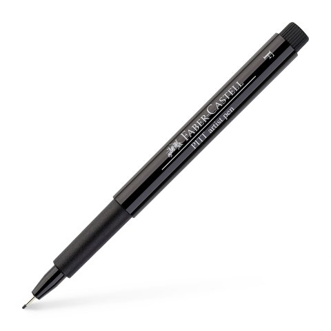 Faber-Castell Pitt Artist Pen F Tuschestift, fein 0,5 mm, schwarz
