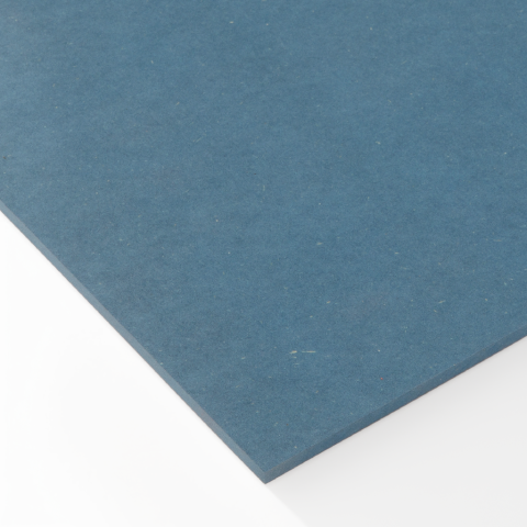 MDF durchgefärbt (Zuschnitt möglich) 5,0 x max. 2440 x max. 1830 mm, blau
