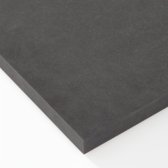 MDF durchgefärbt, 19,0 x max. 2440 x max. 1830 mm, schwarz