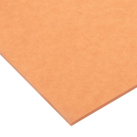 MDF through-dyed (custom cutting available) 5.0 x 250 x 500 mm, orange