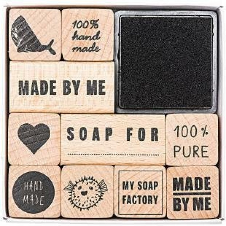 Stamp set soap