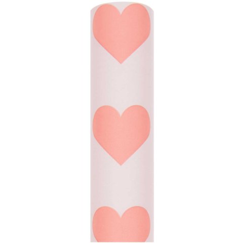Wrapping paper roll Paper Poetry pattern 70 x 200 cm, 80 g/m², hearts