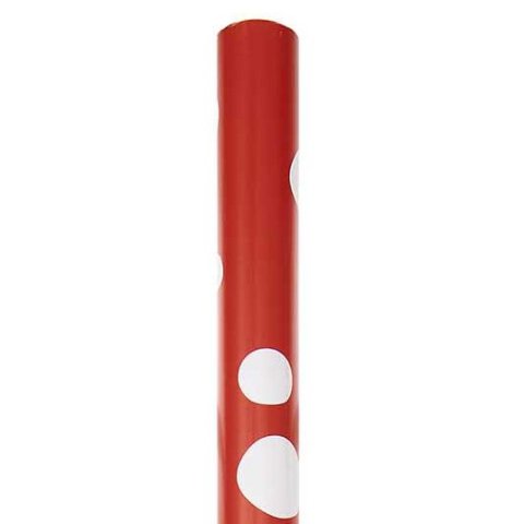 Wrapping paper roll Paper Poetry pattern 200 x 70 cm, 80 g/m², FSC Mix, toadstool pattern
