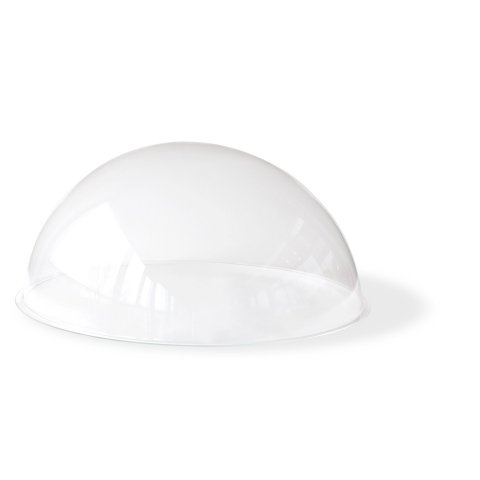 Semiesfera hueca de vidrio acrílico, transparente ø aprox. 900 mm, vidrio acrílico XT, s = 4,0 mm