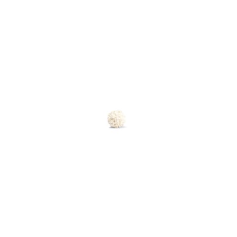 Sponge rubber ball, white ø 6.0 mm